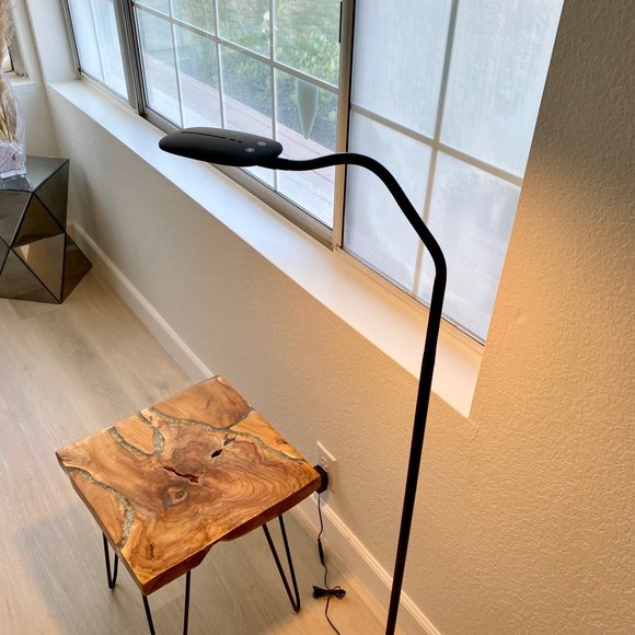 LED Floor Lamp  4 Brightness Level  3 Colors  Rubberized Feel Top to Base - Picture 12 of 12